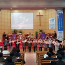 한국기독교장로회 여신도회 경북연합회 인권예배 풍기교회 실행위원 찬양 모습(2019.12.03) 이미지