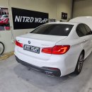 옥계주유소 | g30 bmw 5시리즈 후기형 페리 테일램프 후미등 교체 장착 구미 니트로 튜닝