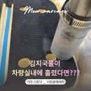 하나특수광택 | 인천 실내특수세차, 김치국물 흘리면 어떻해야 하나요? (청라 스토닉 작업후기)