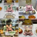 힐메디텍 | 돼지케이크 돼지코에 돈 꽂는 개업식 고사떡케이크 아미띠에케이크 구의동떡케이크