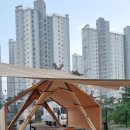 하모니마트 앞 | 평택 글램핑 고기집 하모니마트 바베큐장