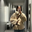 백용농장 | [ARKET] 아르켓 숏 파일 자켓 (포 퍼 자켓), 커브드 스웨이드 백 착샷 / 구매 후기 / 추천