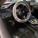안산튜닝)BMW F30 3시리즈 M핸들 교환 및 안드로이드 올인원 탈거 후 안드로이드오토,카플레이로 재시공
