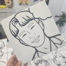 딜라이트룸에서 진행한 기업워크숍 출강_나를 돌아보는 시간, 비전교육 팝아트초상화