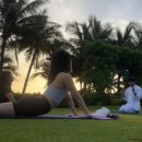 낮요가 | 더아남 나트랑 깜란 리조트 추천 조식 요가 자세한후기