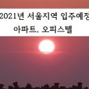 홍용종합건설(주) | 2021년 서울지역 아파트입주예정 단지, 오피스텔 입주예정 단지