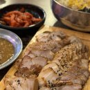 [장안동 맛집] 장한평 박가족미나리족발 후기 🍖 마늘보쌈과 주먹밥까지 주말 저녁식사 완벽했던 한 끼!