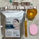 쿠팡 린제이 쿨 티트리 모델링 마스크 팩-피부 진정, 쿨링, 모공 케어까지 한 번에 가능