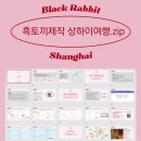 대학 포토랩 동아리 단체 상하이 패키지여행, 블랙래빗투어 단독투어 후기