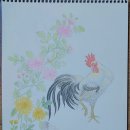 색연필 드로잉 이미지