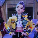 케데헌의 헌트릭스의 루미의 단청, 구름문양 그리고 매듭 이미지