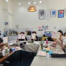 수채일러스트 캘리그라피(오전) 이미지