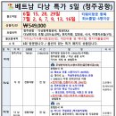 청주출발 6~7월 베트남 다낭 호이안 특가"5일 이미지