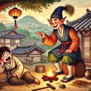 # 게으름뱅이 총각과 도깨비