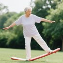 시니어 요가 이미지