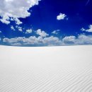 뉴멕시코의 `하얀 모래 포슬린 사막` 이미지