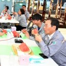 HJ중공업 유상철(54회) 대표이사, 복날 맞이 수박 600여통 제공 이미지