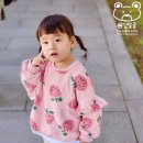 기모 유아 맨투맨 아기 핑크 겨울 키즈 맨투맨 마틸다엔와이