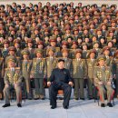 처음으로 새긴 김정은 우상화 문구, 글자 하나에 가로 15m·세로 20m 이미지