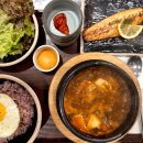 신중동 한식전문점 우된장 롯백중동점 차돌된장 우삼겹구이, 해물된장 고등어구이