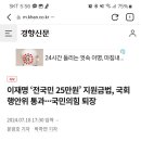 이재명 ‘전국민 25만원’ 지원금법, 국회 행안위 통과···국민의힘 퇴장 이미지