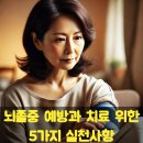 뇌졸중의 예방과 치료 이미지