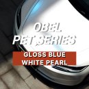 블루펄 | 광진랩핑 테슬라 랩핑 오벨(OBEL) GLOSS BLUE WHITE PEARL 글로스 블루 화이트 펄 전체랩핑 후기
