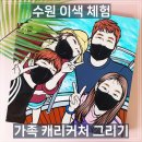캐리커처 그리기 | 수원 이색 체험: 가족 캐리커처 그리기