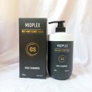 푸석하고 건조한 모발에 미오플렉스 클리닉 골드 샴푸&amp;트리트먼트(750ml)