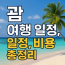 괌 여행 일정, 비용 총정리 (신혼여행, 태교여행)