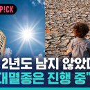 &#34;이제 2년도 남지 않았다&#34;…&#34;6차 대멸종은 진행 중&#34; / 비머pick / 비디오머그 이미지