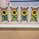 펄프아트 해바라기 키친타올걸이 네이버블로그