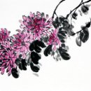 한국화(수묵 담채화) 이미지