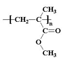 PMMA(Poly(Poly methyl methacrylate) 이미지