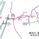 불암산 활바위암장 어푸로치 안내도 이미지