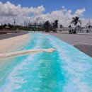 김밥천국 홍성점 | 충남 홍성 남당항 해양분수공원 물놀이 추천장소