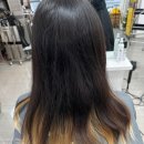 11.9 Hair | 블루 하이라이트염색 시크릿투톤염색으로 분위기 전환!