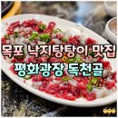 (유)평화점 현대자동차 | 목포 낙지탕탕이 맛집 독천골 평화광장 혼밥 혼술 추천
