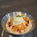 빠숑 | 이수역 신상 카페 라빠숑 🍨 치즈빙수&amp;크로플 먹고 온 솔직후기!