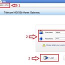 뉴질랜드 Fibre internet(광케이블인터넷) 연결시 070 전화기 연결 설정 이미지