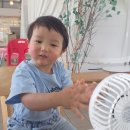 링크맘 용인점에서 육아용품 최저가 꿈비 유모차선풍기 구매 후기