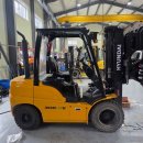 현대축사 | 포천 현대지게차 30D-9V 작업장치 교체! 사이드쉬프트 → 힌지드포크+자동발 시공 후기