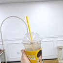 컴포즈커피 신메뉴 복숭아 캐모마일 티브리즈 솔직 후기