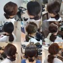 소규모돌잔치&amp;행사 혼자할수없는 자연스런 단발묶음머리☆평택출장메이크업