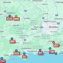 럭셔리 영국 남부 지방 베스트 트레킹 여행 이미지