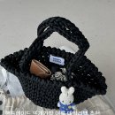 엠티룸 | 바스켓 백 basket bag | 10만원 이하 여름 데일리백, 100% 핸드메이드 뜨개가방 후기 (착샷O)