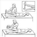 신경병변의 검사법(Straight Leg Raiser Test) 이미지