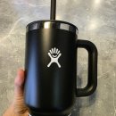 올 어라운드 | 보온&amp;보냉력 좋은 텀블러 추천, 하이드로 플라스크 32온즈 946ml 올어라운드 트래블 텀블러 블랙 후기