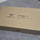 지앤케이포장 | AULA 독거미 F87 Pro 황축 후기 / 타건감 / 타건음 / 가성비 기계식 키보드