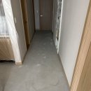 송도더샵그린워크1차아파트 거실주방 누수로인한 마루변색 부분교체